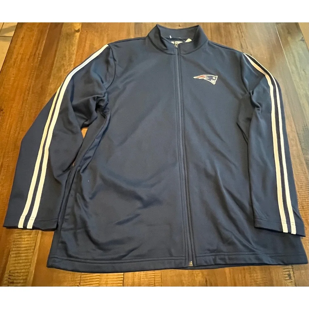 NFL New England Patriots Official Team Apparel Navy Full Zip Jacket
Mens XL - Picture 3 of 8